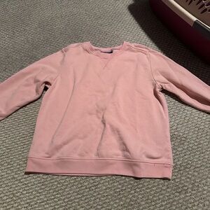 light pink crew neck